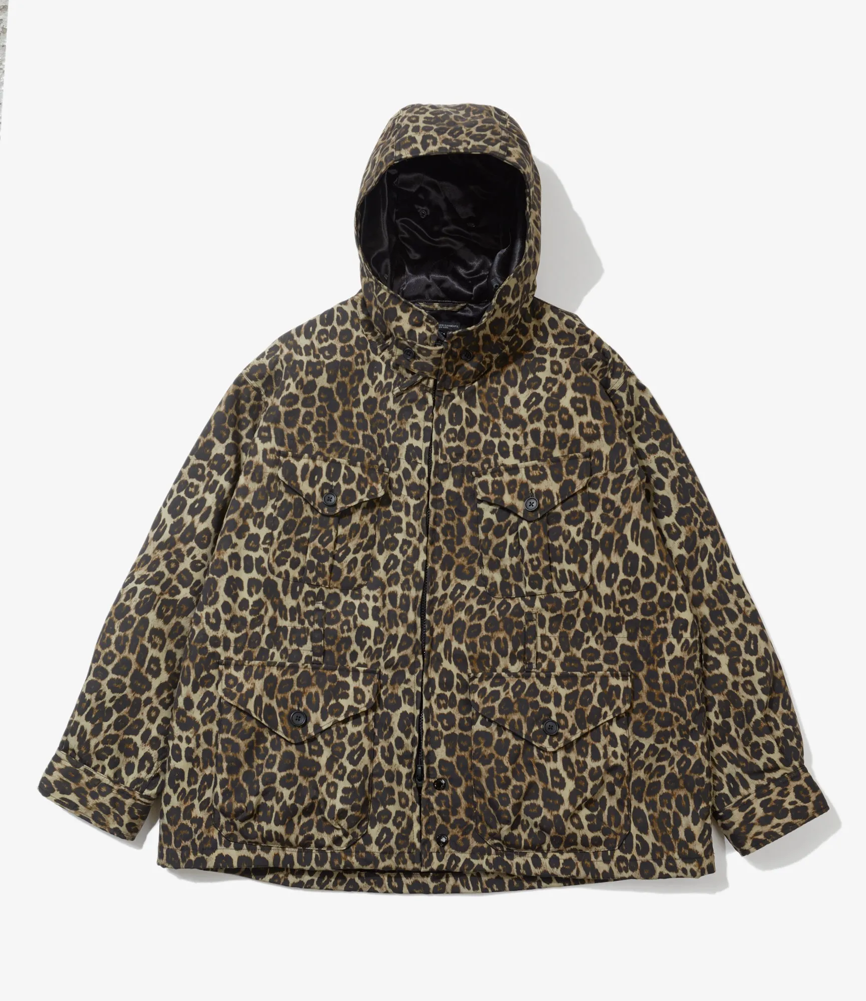 Field Parka - Brown Nyco Leopard Print