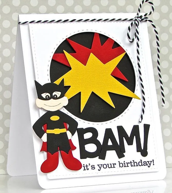 Frantic Stamper Precision Die - Super Hero Kid