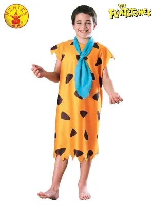 FRED FLINTSTONE CLASSIC COSTUME, CHILD