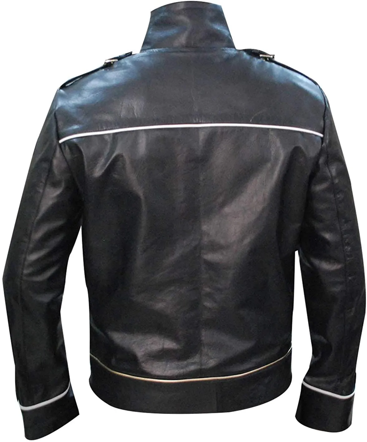 Freddie Mercury Military Concert Black Leather Jacket