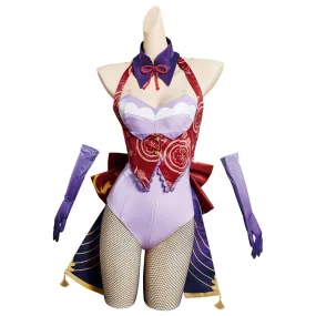 Genshin Impact Baal Bunny Girls Halloween Original Design Cosplay Costume - Cossky®