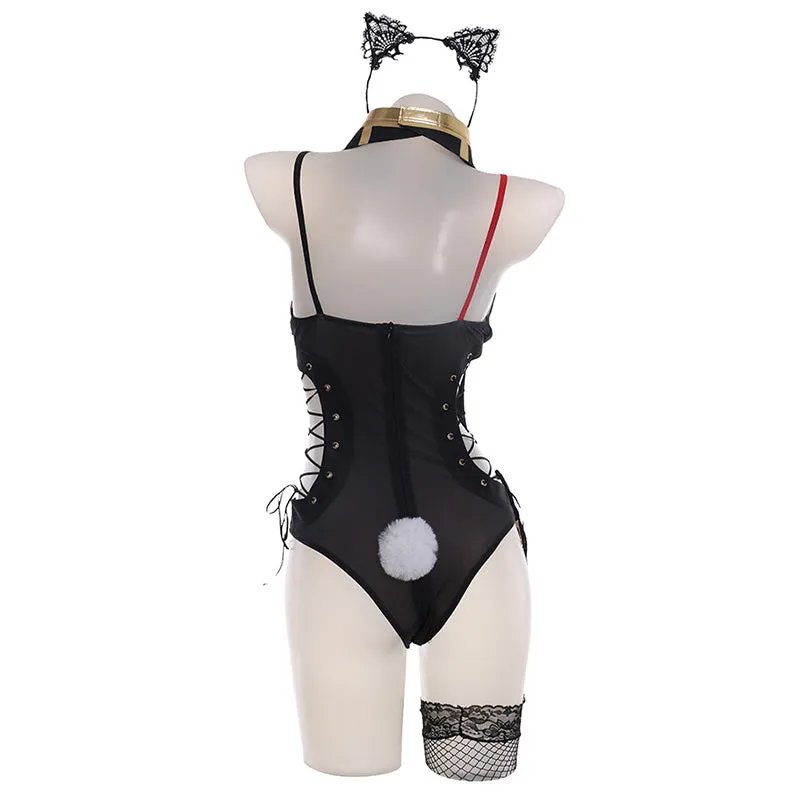 Genshin Impact Dehya Bunny Girl Cosplay Costume