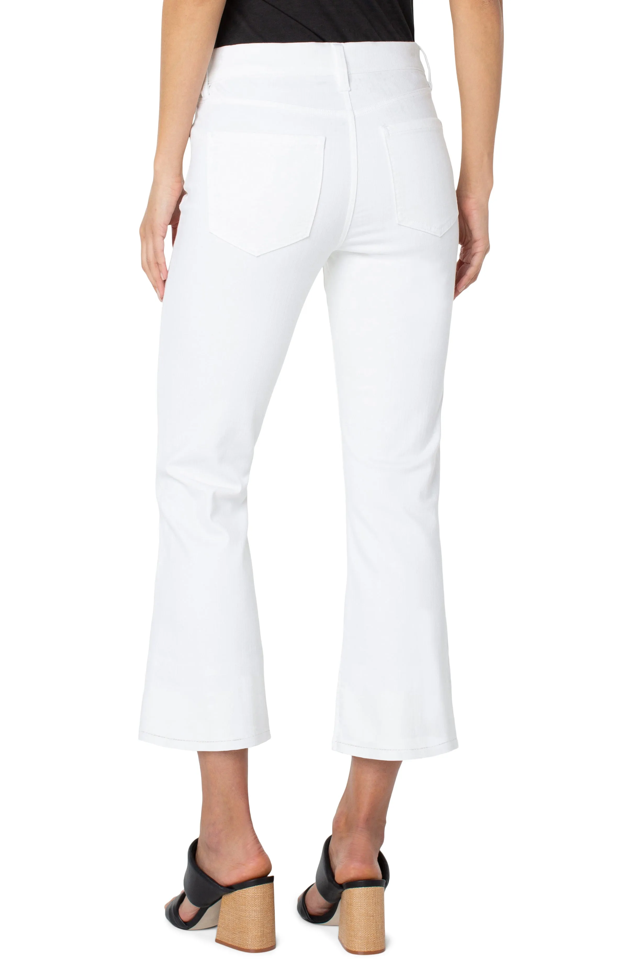 Gia Glider Crop Flare Jeans