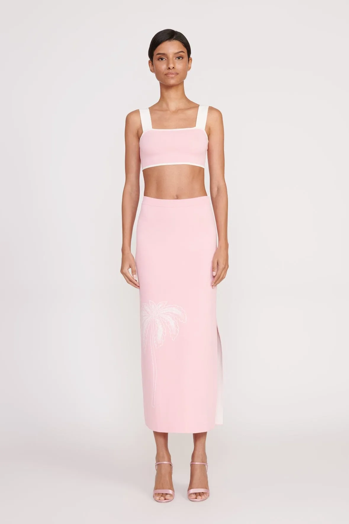 GIOVANNI SKIRT | CHERRY BLOSSOM IVORY TOILE