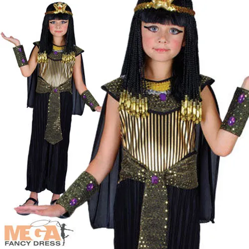 Girls Egyptian Cleopatra Historical Costume