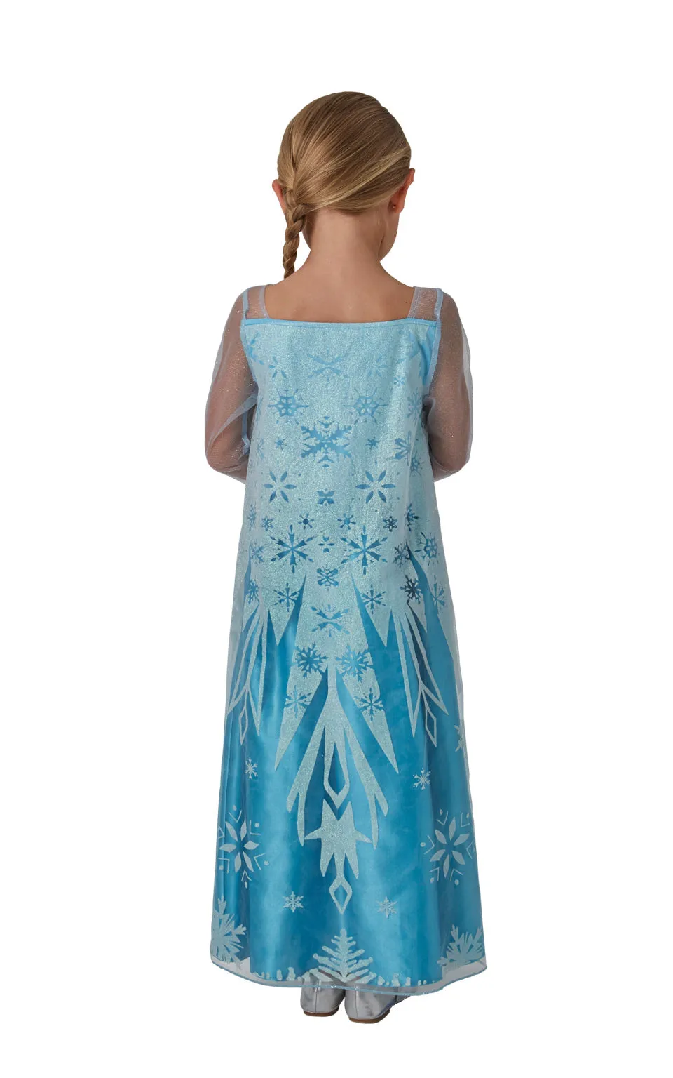 Girls Elsa Ice Queen Disney Princess Costume