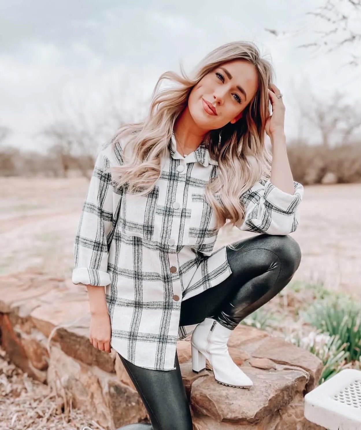 Hannah Oversized Plaid Shacket