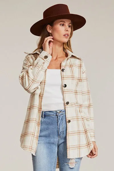 Hannah Oversized Plaid Shacket