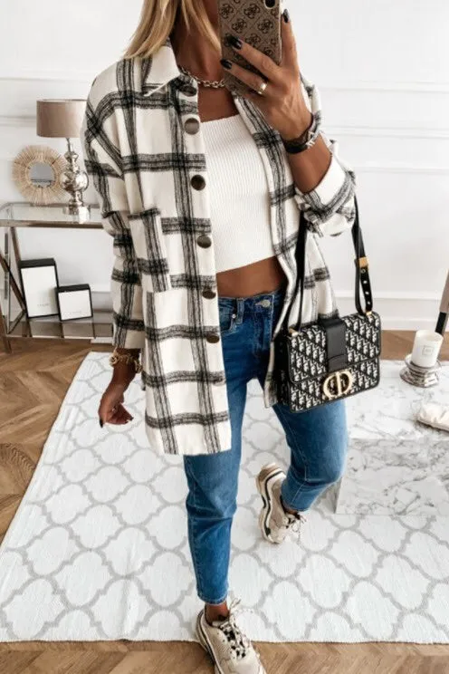 Hannah Oversized Plaid Shacket