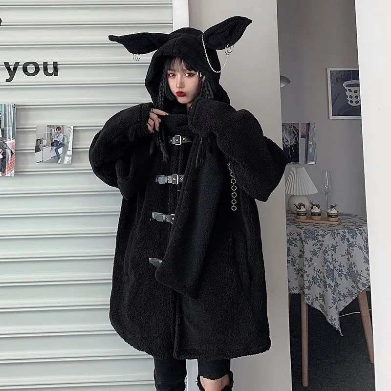 Harajuku plush cotton coat   KF82360