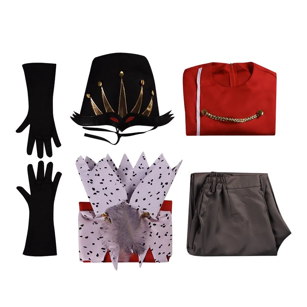 Hazbin Hotel Stolas Charlie Morningstar Suit Adult Cosplay Costume Carnival