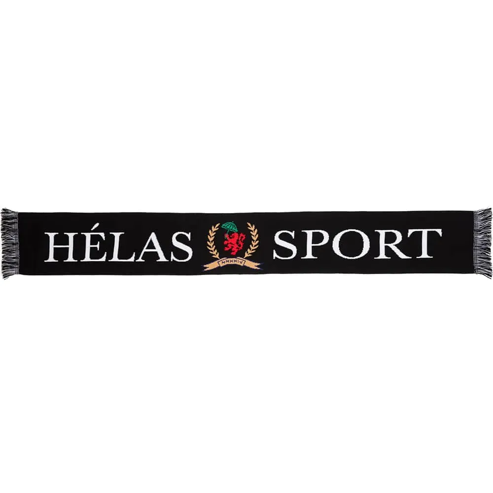 Helas Sport Scarf Black/White