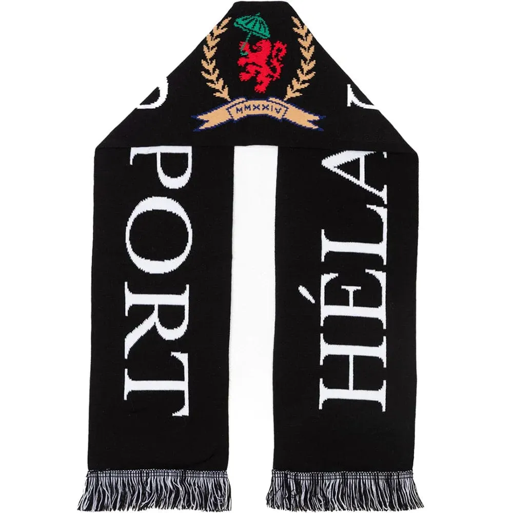 Helas Sport Scarf Black/White