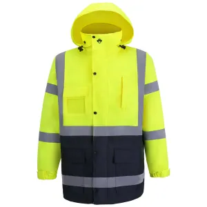 Hi-Visibility Rain Parka