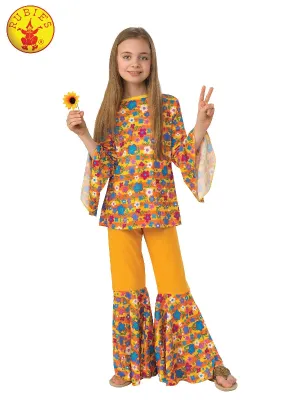 HIPPIE GIRL COSTUME, TEEN