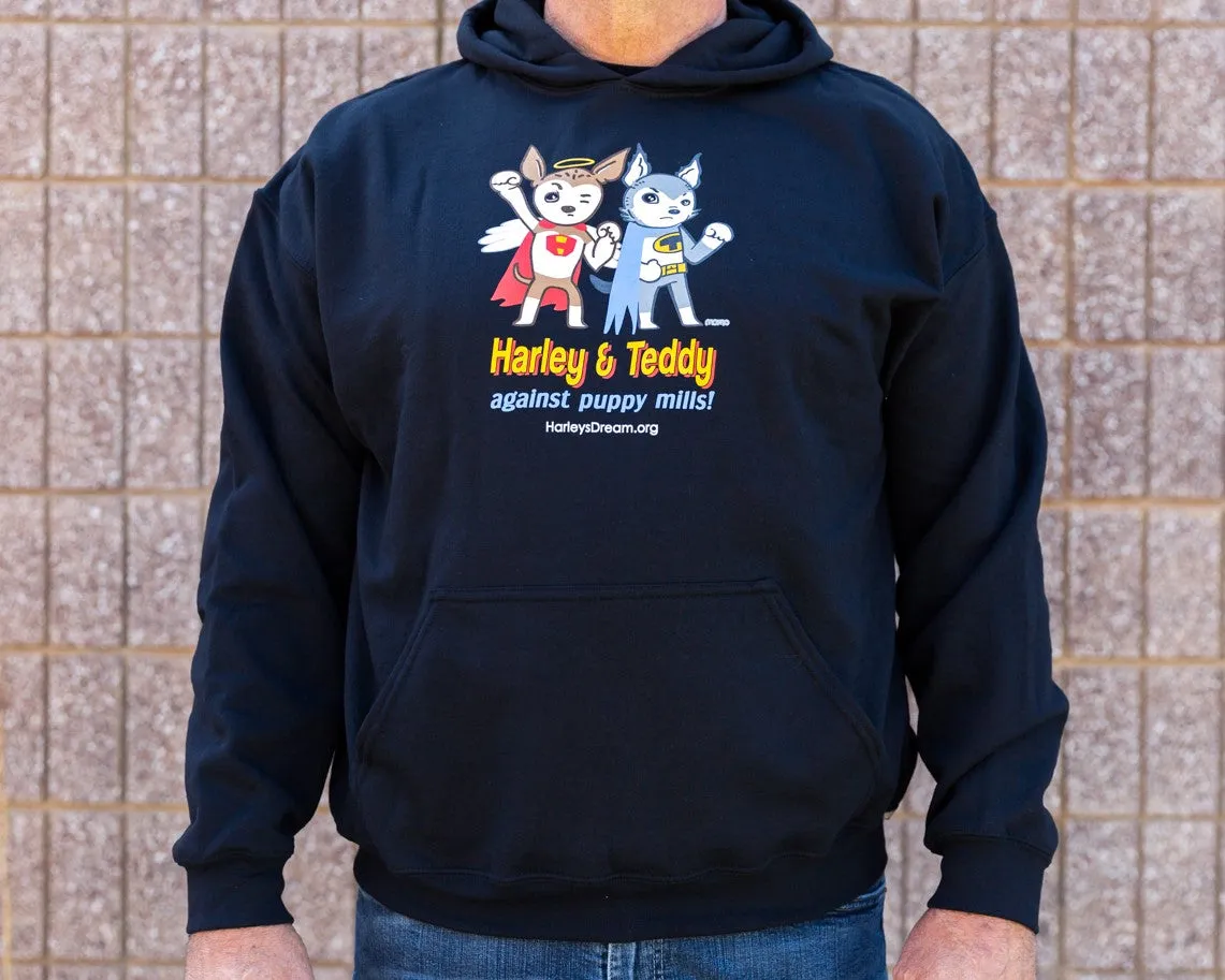 Hoodie (Unisex) - Superheroes Against Puppy Mills