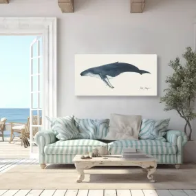 Humpback Whale Metal Print