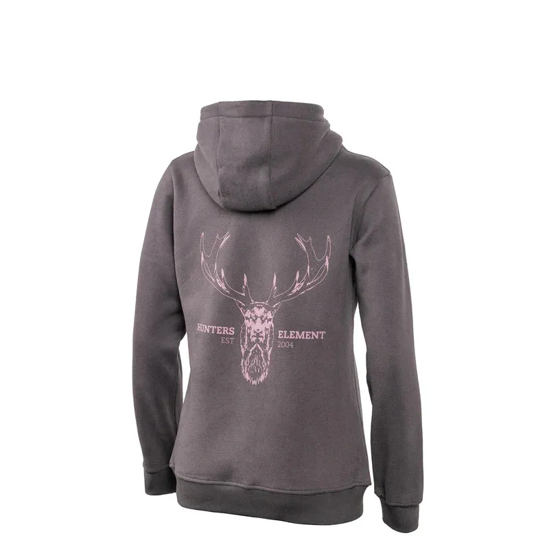 Hunters Element Womens Alpha Stag Hoodie