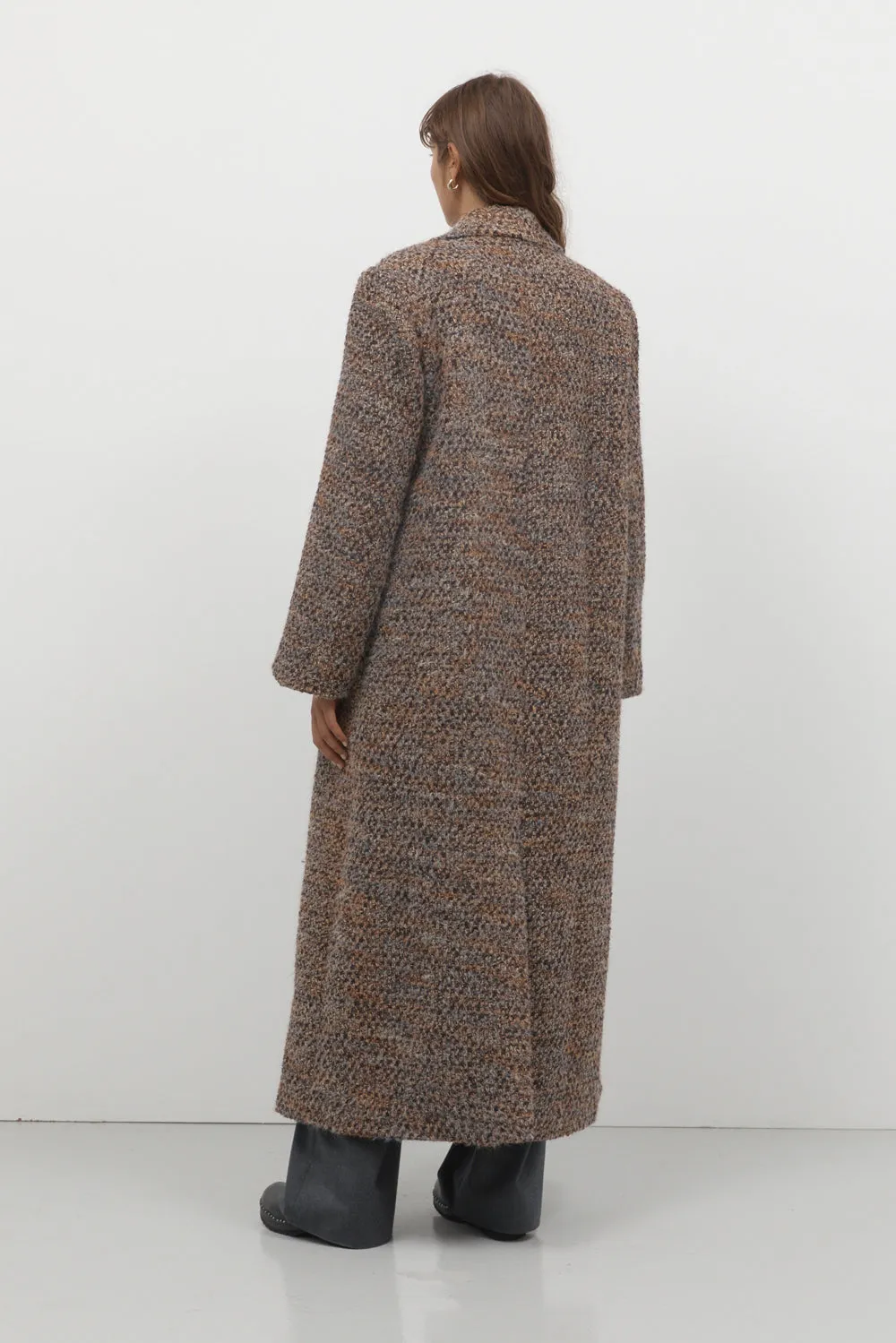 Husk Oversized Wool Coat