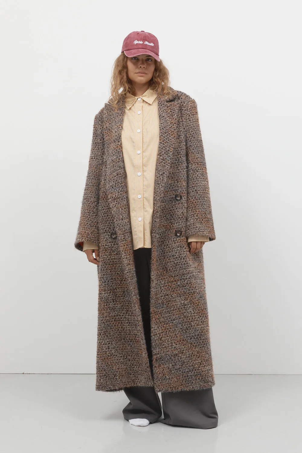 Husk Oversized Wool Coat