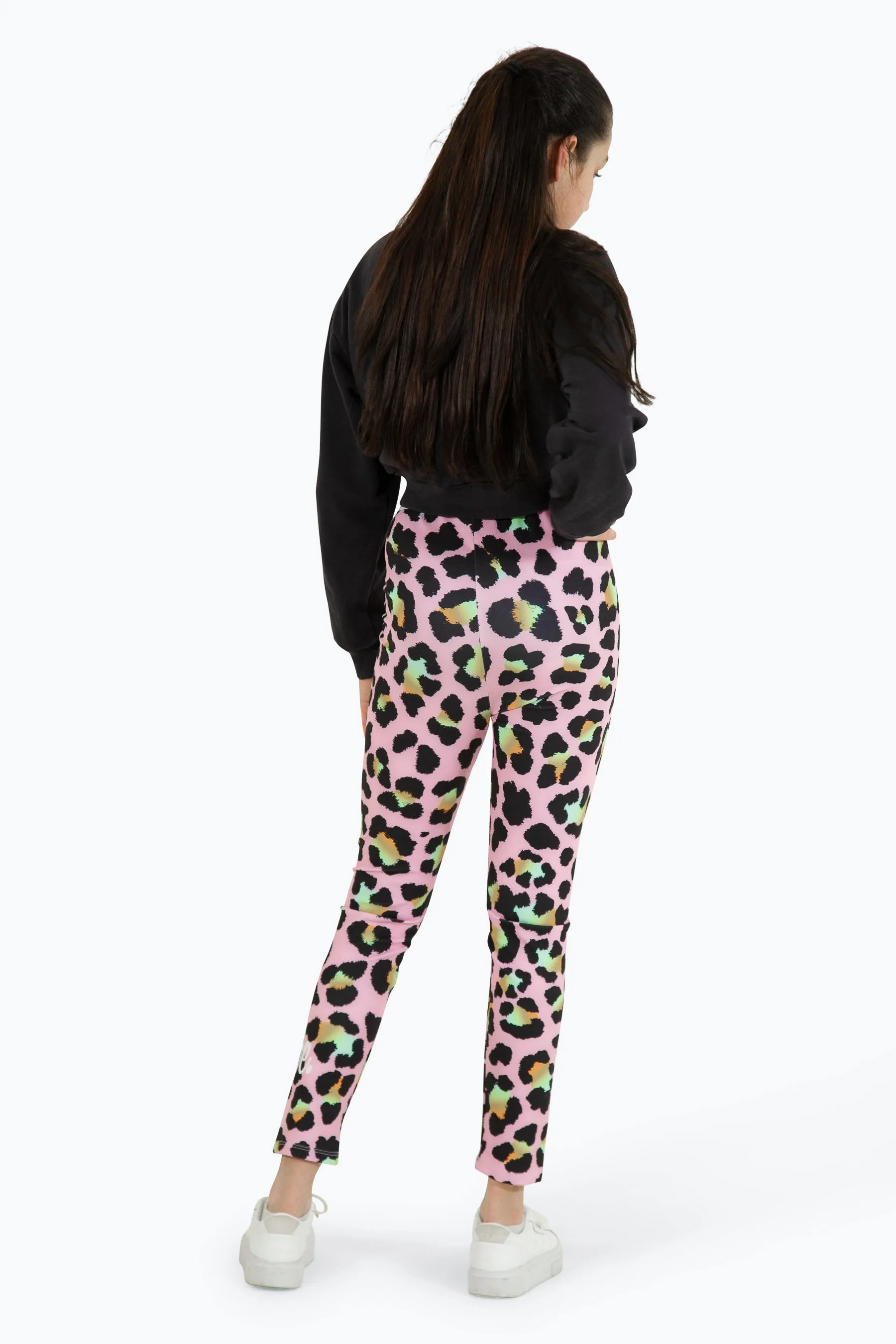 Hype Girls Multi Disco Leopard Leggings