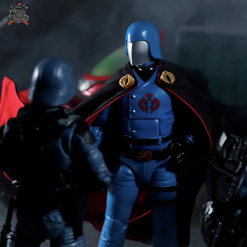 【IN STOCK】Custom cape for Hasbro G.I. Joe Cobra Commander apply to 6inch Action Figures