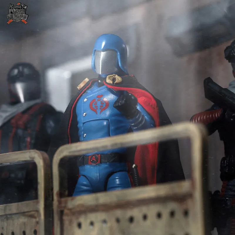 【IN STOCK】Custom cape for Hasbro G.I. Joe Cobra Commander apply to 6inch Action Figures