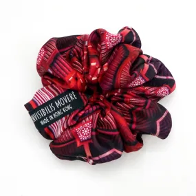 Invisibilis Moveré Premium silk scrunchie - Size Medium - Made in Hong Kong - 真絲髮圈 - 香港製造