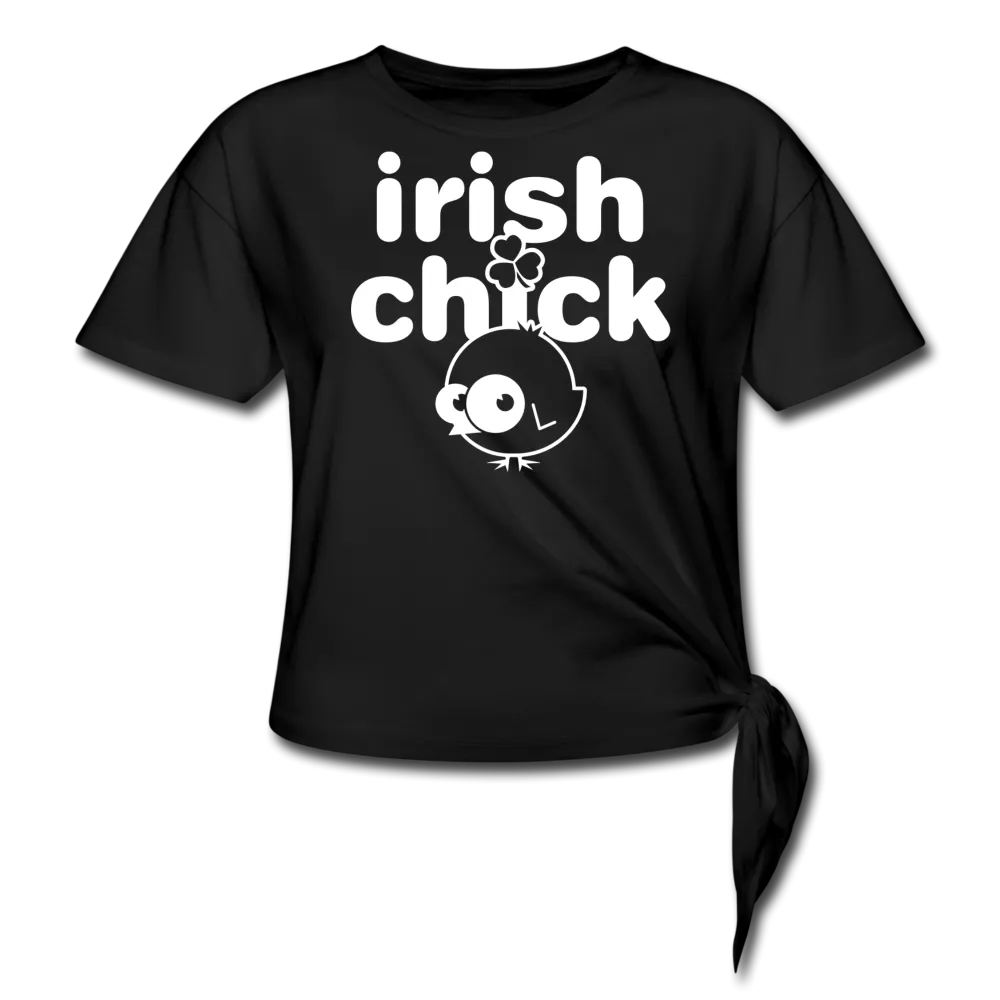 Irish Chick Women's Knotted T-Shirt