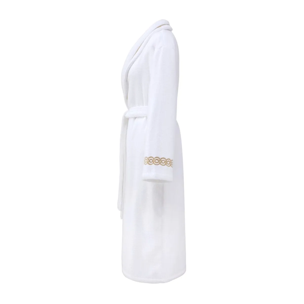 Joyau Shawl collar Bathrobe (Women's) by Yves Delorme