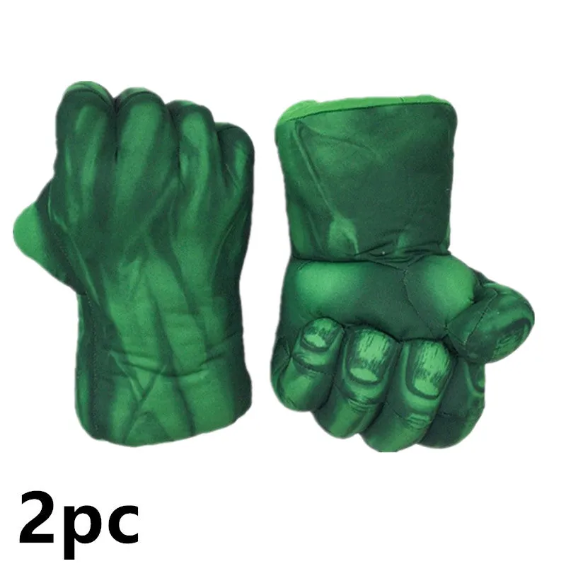 Kids Avengers Hulk /Spiderman Jumpsuit Gloves Cosplay Set Boy Girl Halloween Superhero Fantasy Party Props Gift