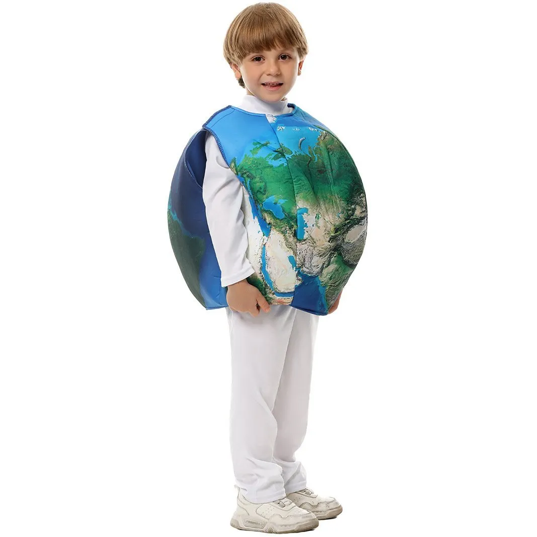 Kids Defender of Earth Costume Halloween and Children's Day Performance Outfit