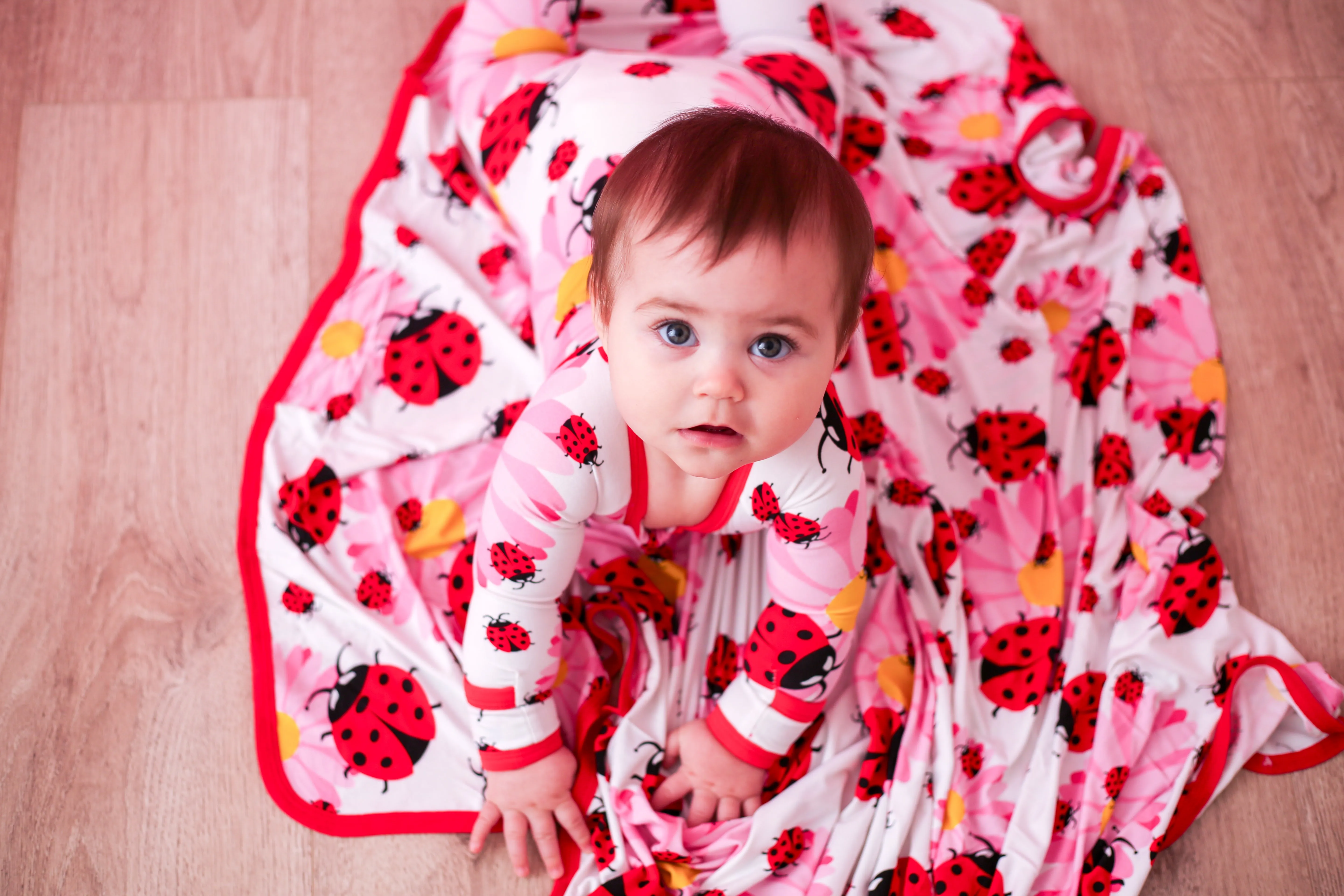 Ladybug Swaddle