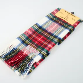 Lambswool Scarf in Stewart Dress Modern Tartan