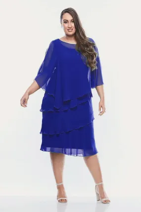 Layla Jones Flattering Layered Dress