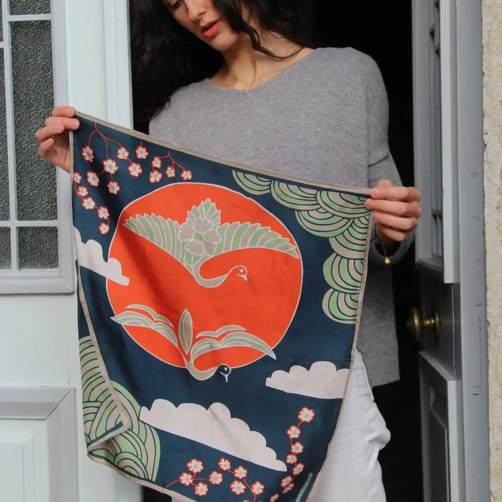 Les Belles Vagabondes Mini Silk Scarf