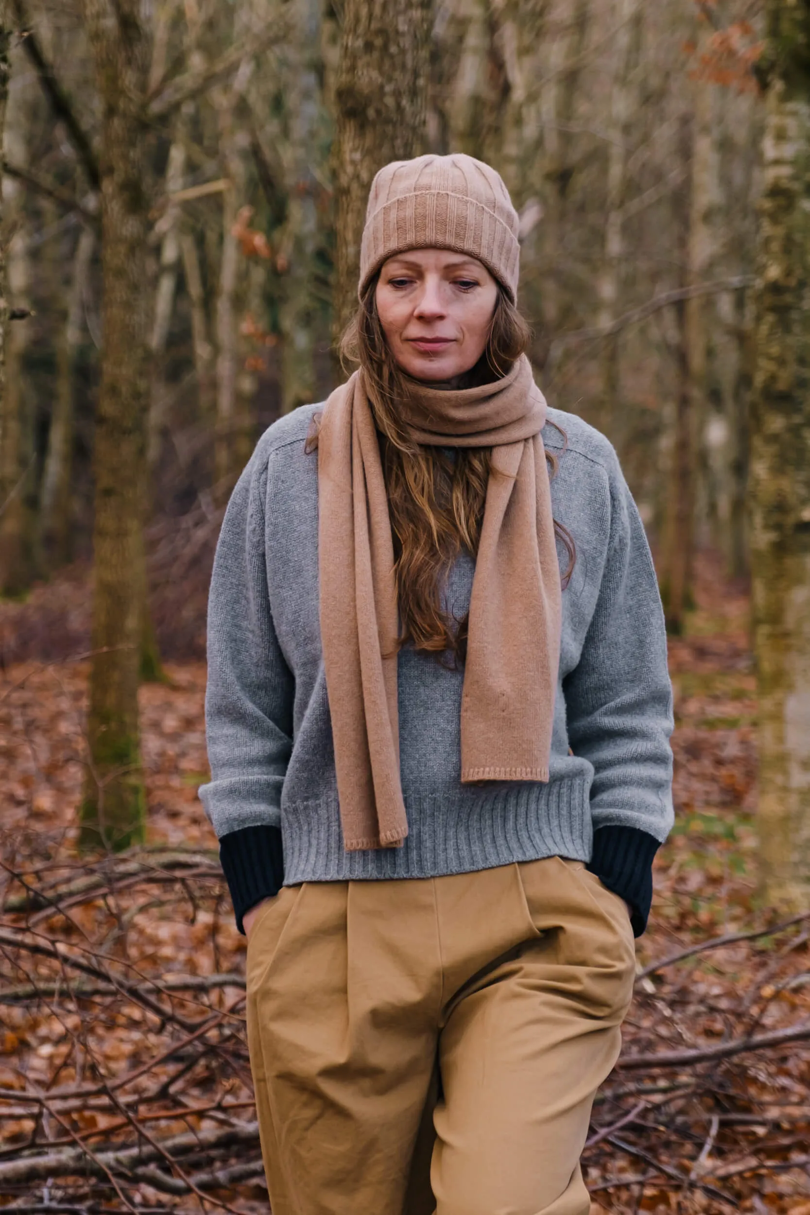 Linnhe scarf – Fawn