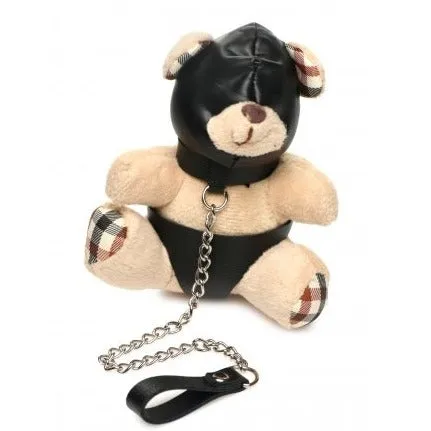 MASTER SERIES HOODED TEDDY BEAR KEYCHAIN