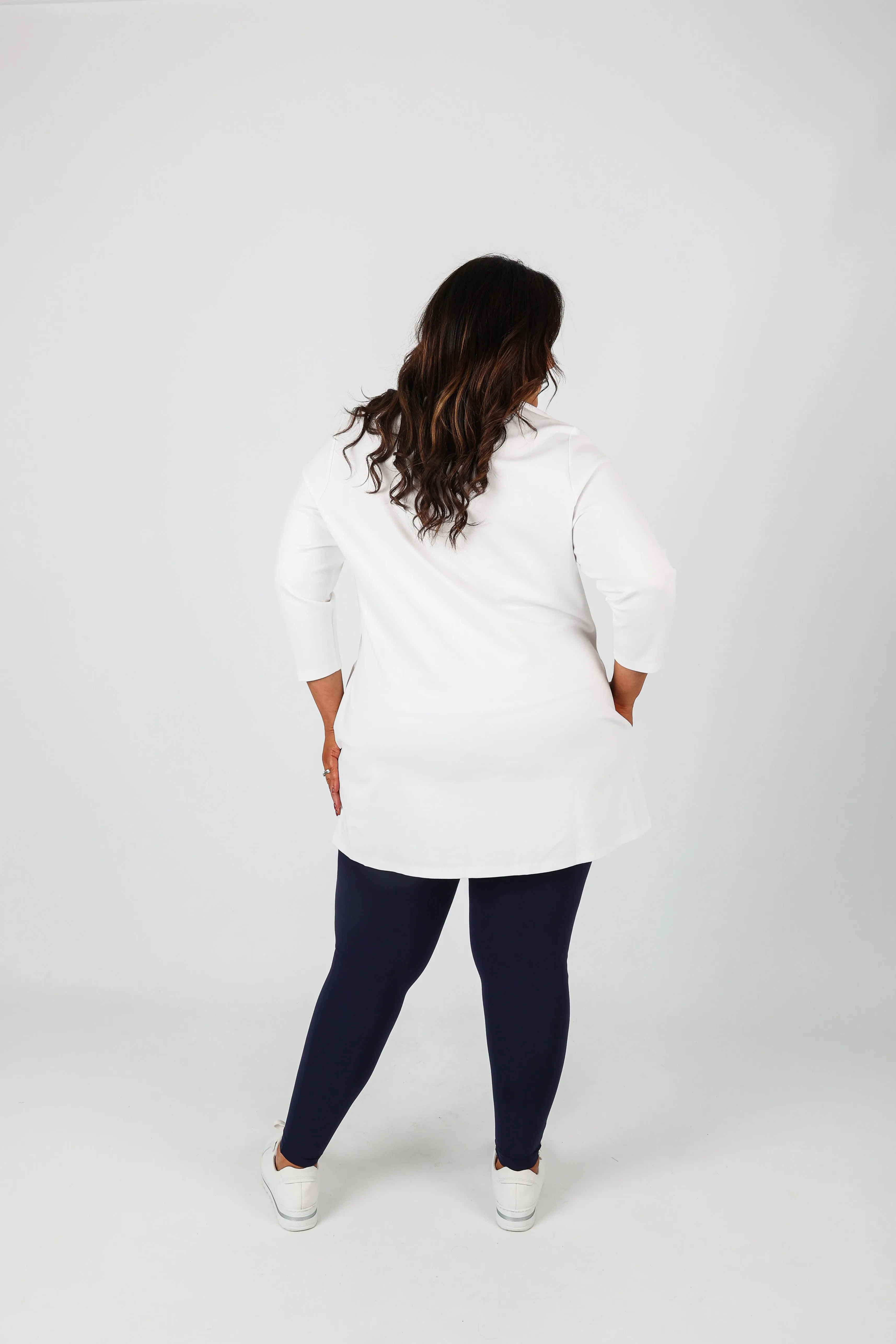 Mellomi Becky Tunic in White