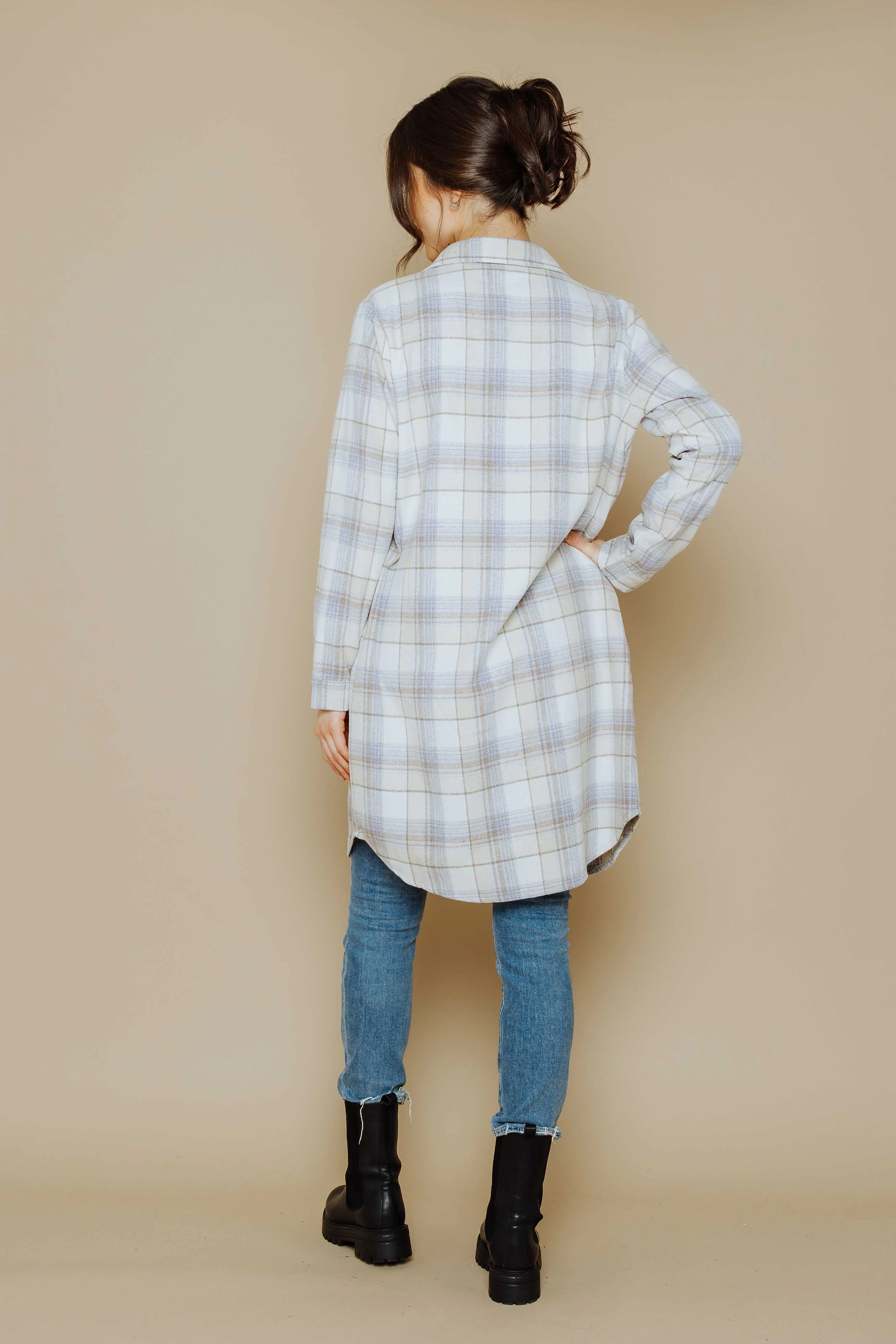 Mercer-Plaid Shacket