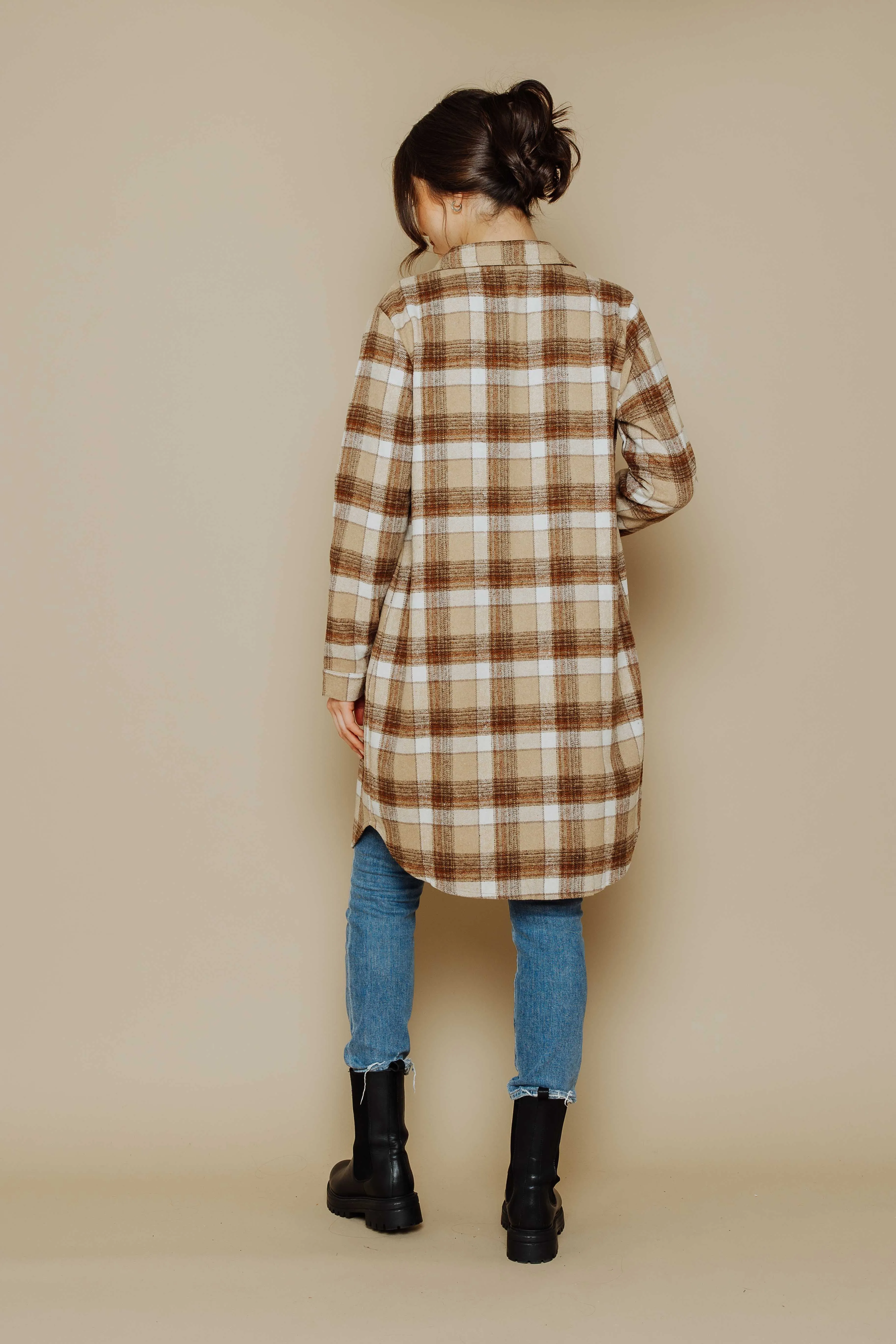 Mercer-Plaid Shacket