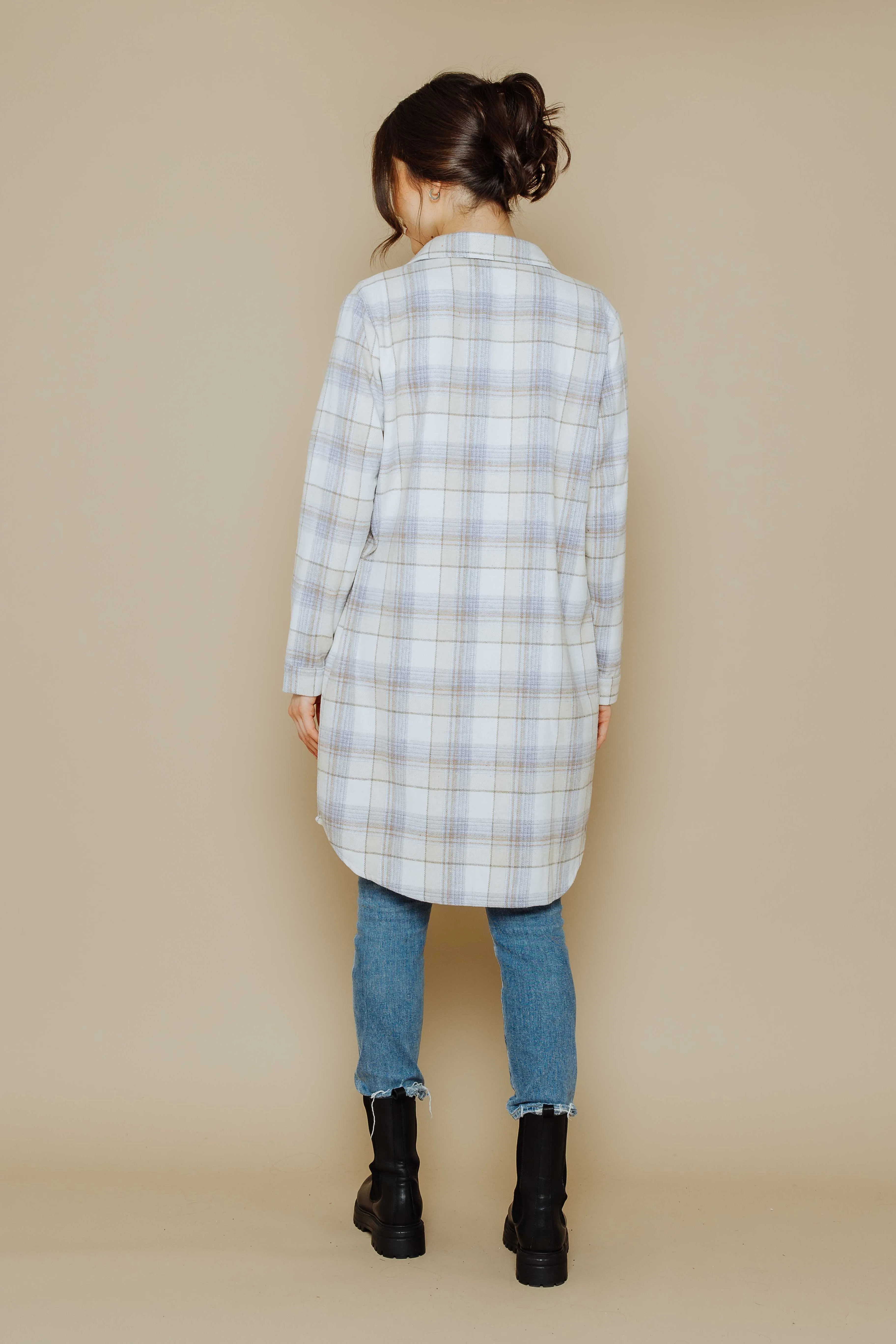 Mercer-Plaid Shacket