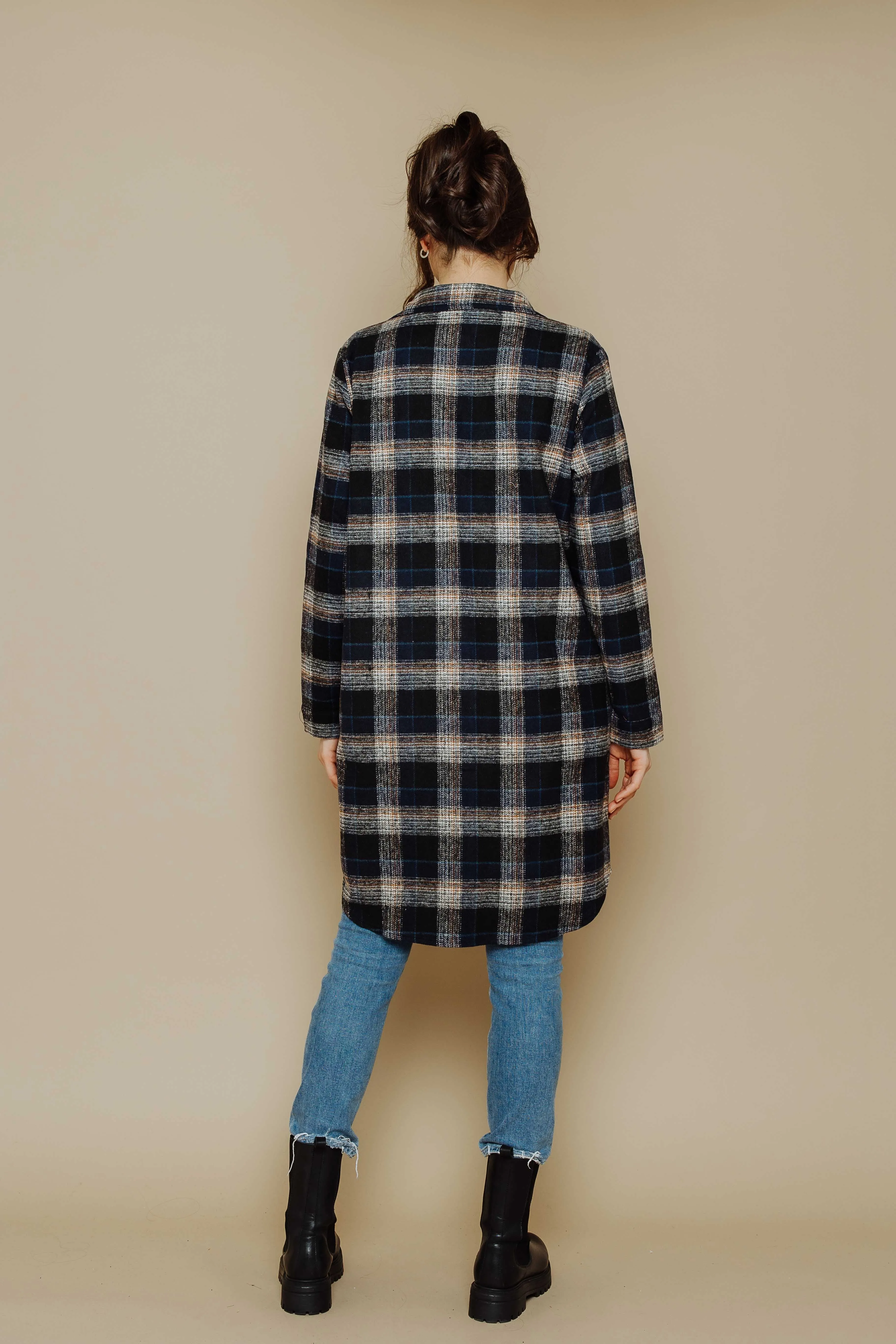 Mercer-Plaid Shacket