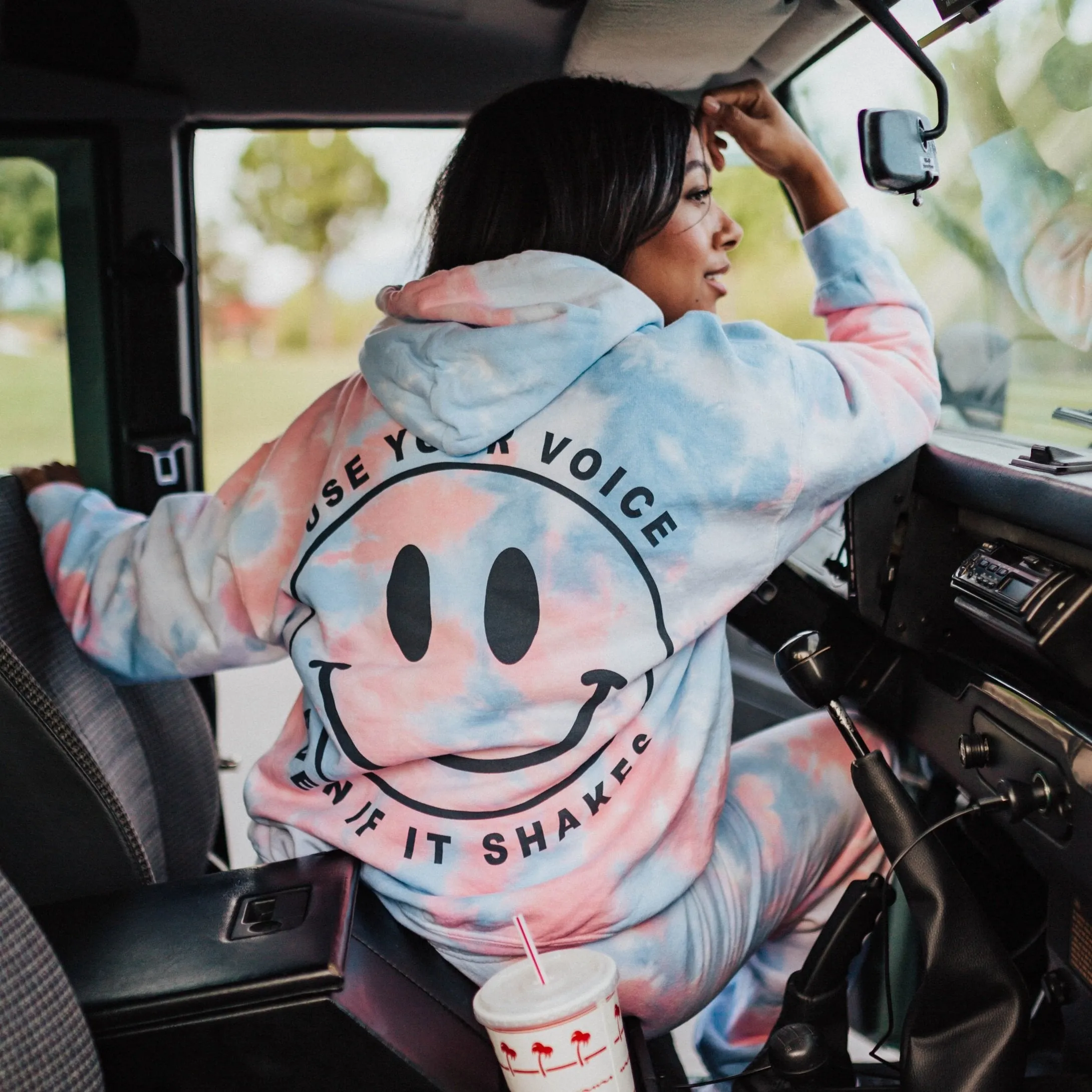 Milk Maker Cotton Candy Tie Dye Hoodie