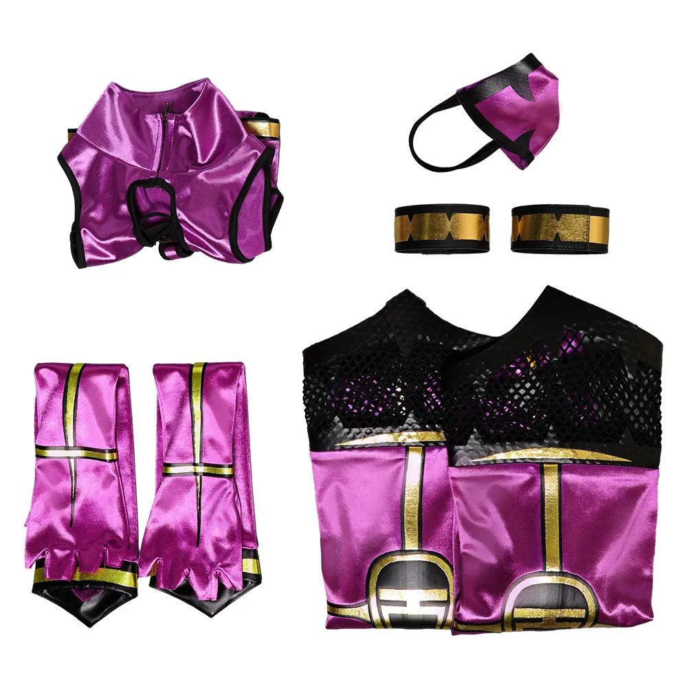 Mortal Kombat Mileena Women Purple Sexy Outfit Party Carnival Halloween Cosplay Costume