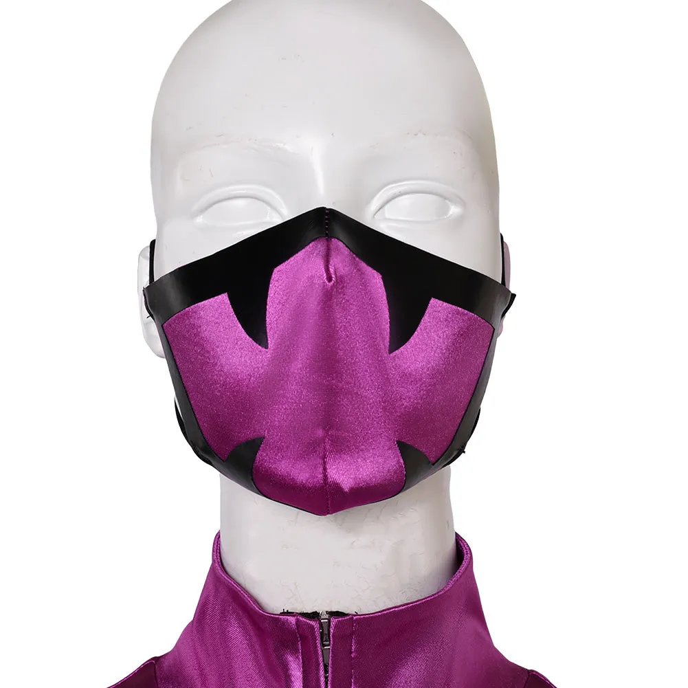 Mortal Kombat Mileena Women Purple Sexy Outfit Party Carnival Halloween Cosplay Costume