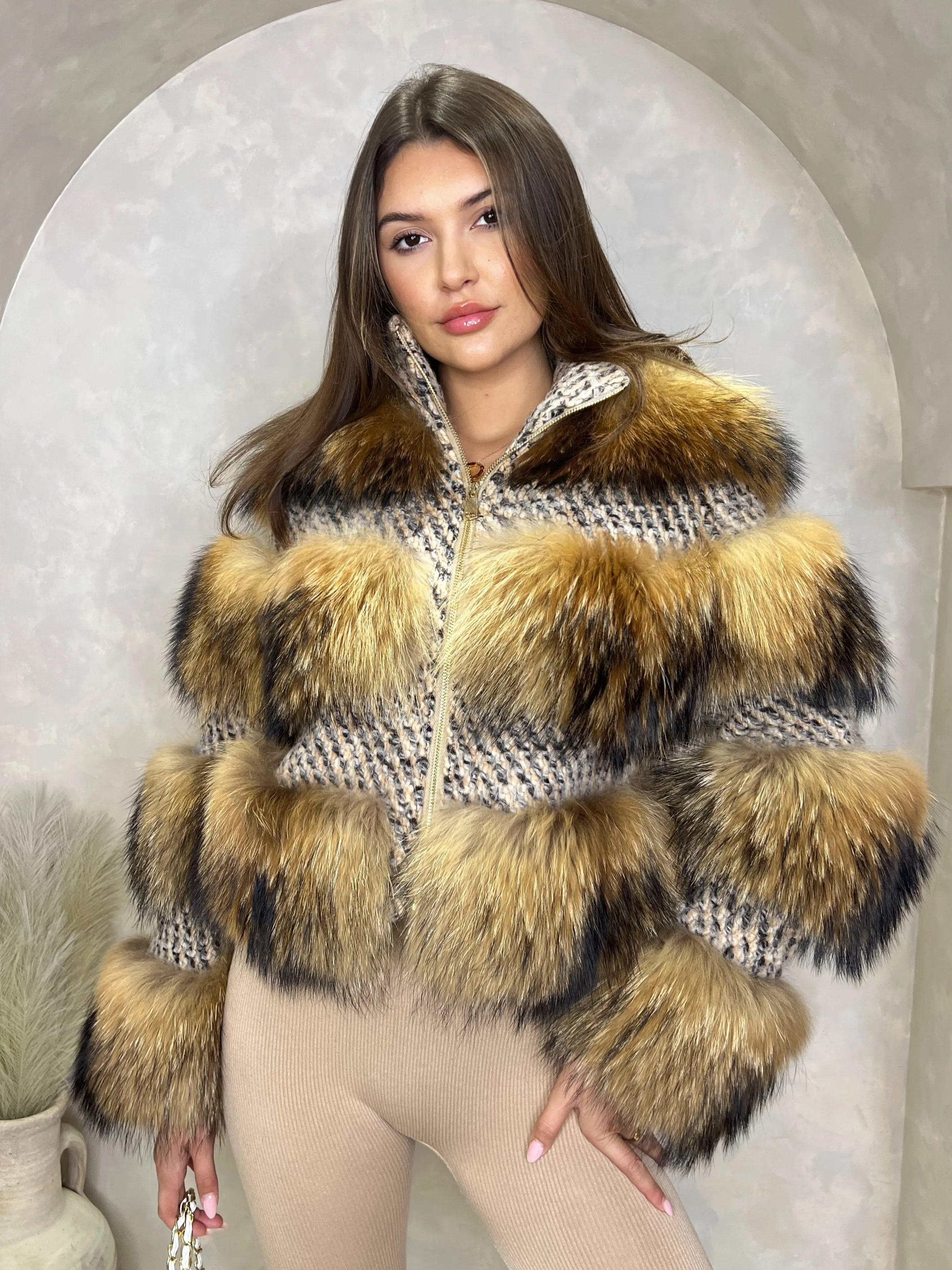 Natural Luxury Fur Jacket