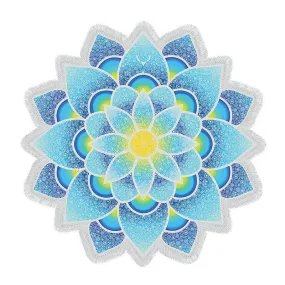 New Arrival Indian Tapestry Mandala Lotus Mat Yoga Bohemian Flower Toalla Shawl Tassel Printed Cape Sunblock Beach Towel