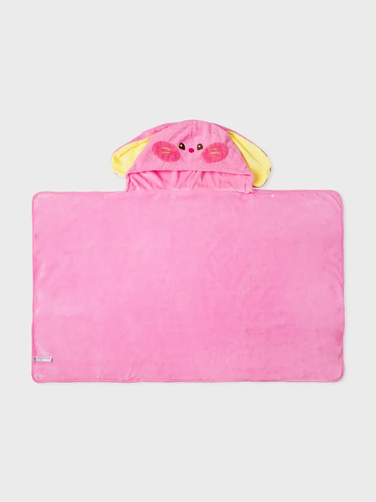 NEWJEANS BUNINI HOODED BLANKET (PINK)