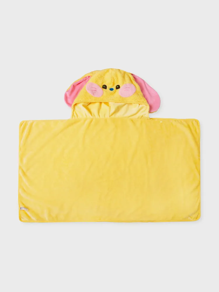 NEWJEANS BUNINI HOODED BLANKET (YELLOW)